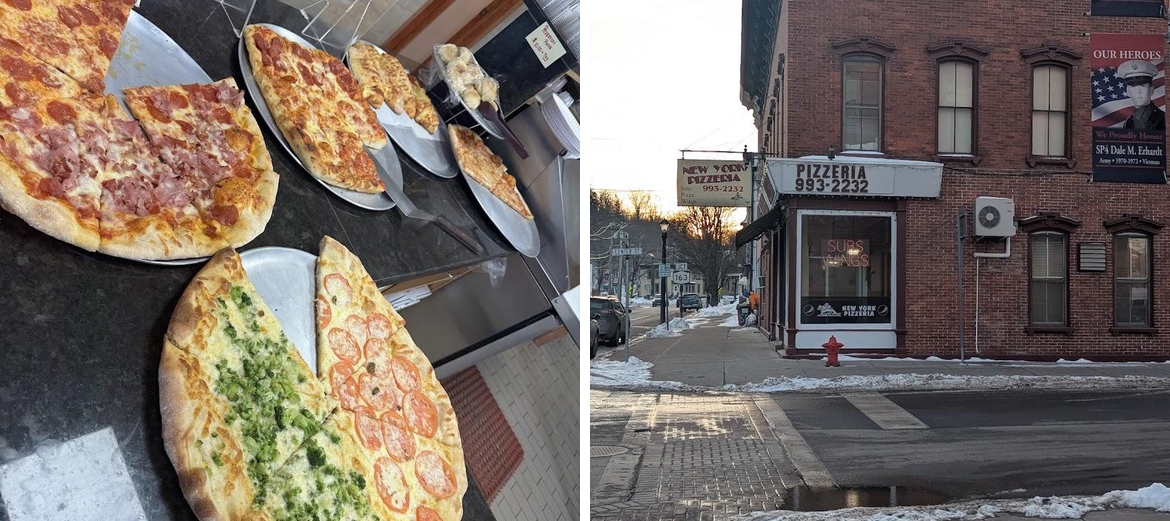 New York Pizzeria Menu